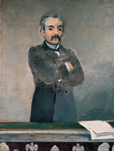 Portrait of Georges Clemenceau by Édouard Manet